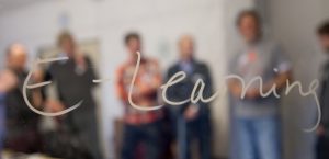 Schriftzug E-Learning